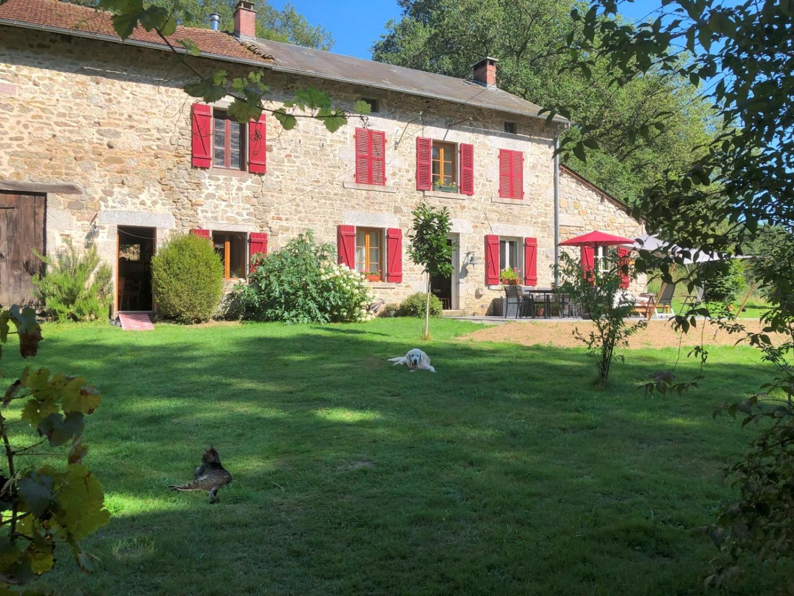 Le Moulin De La Farge B&B Saint-Moreil Exterior foto